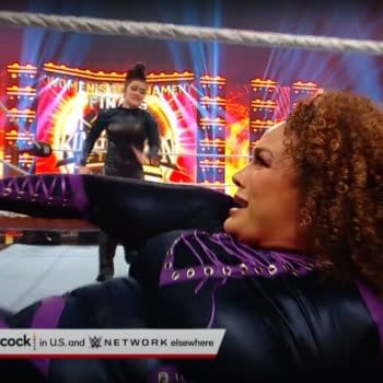 Nia Jax wrestles Kyra Valkyria at WWE King and Queen of the Ring in Saudi Arabia