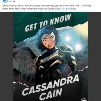 DC Comics May Need To Remove A Facebook Post