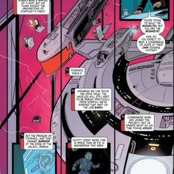 Interior preview page from STAR TREK #20 MEGAN LEVENS COVER