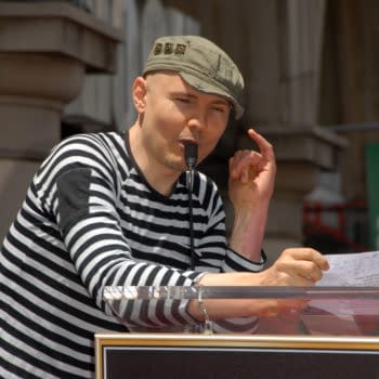 Billy Corgan at the induction ceremony for RUSH into the Hollywood Walk of Fame, Hollywood, CA. 06-25-10