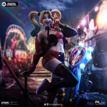 Iron Studios Unveils New Gotham City Sirens Harley Quinn Statue 