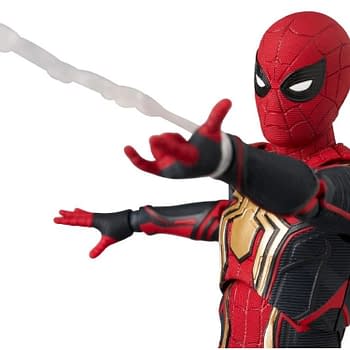 New Spider-Man: No Way Home Integrated Suit MAFEX Figure Revealed 