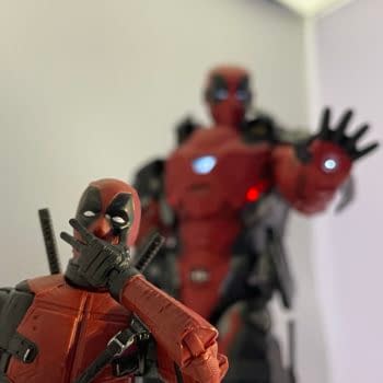 Merc with a Metal Suit: Deadpool Becomes Iron Man with Hot Toys