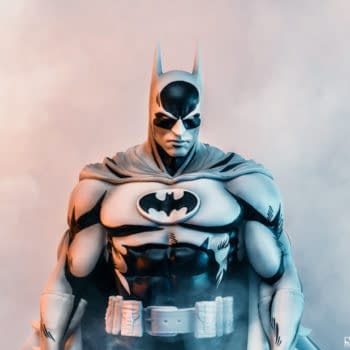 PureArts Unveils Limited Edition B&W Batman Statue for SDCC 2024
