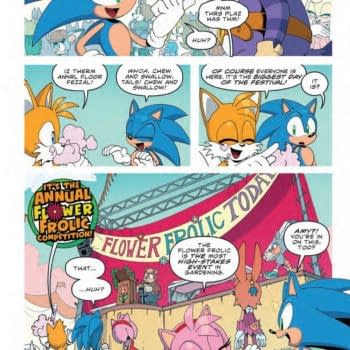 Interior preview page from SONIC THE HEDGEHOG: SPRING BROKEN #1 ADAM BRYCE THOMAS COVER
