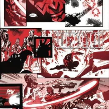 Interior preview page from STAR WARS: DARTH MAUL - BLACK WHITE AND RED #3 SARA PICHELLI COVER