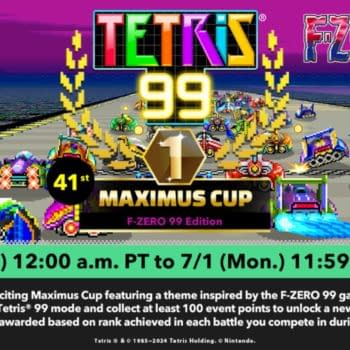 Tetris 99 & F-Zero 99 Collide For The Next Maximus Cup