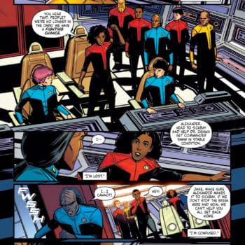 Interior preview page from STAR TREK: SONS OF STAR TREK #4 JAKE BARTOK COVER