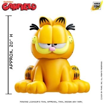Boss Fight Studio Expands New Garfield Collection with Life-Size Figure