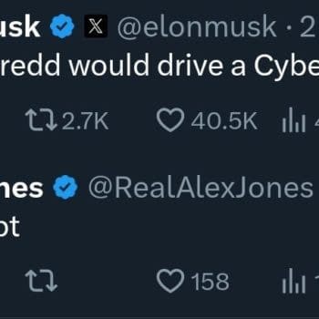 Elon Musk Said Judge Dredd Would Drive A Cybertruck, Comics Folk React