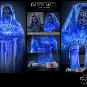 Hot Toys Unveils New Star Wars Hologram Darth Maul LED Figurine
