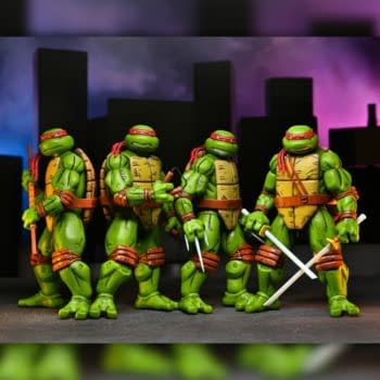 NECA Debuts Solo Teenage Mutant Ninja Turtles Mirage Comics Figures