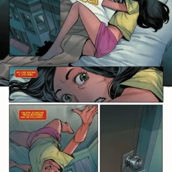 Interior preview page from SPIDER-WOMAN #9 LEINIL YU COVER
