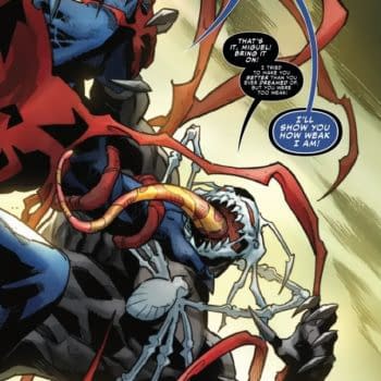 Interior preview page from SYMBIOTE SPIDER-MAN 2099 #5 LEINIL YU COVER