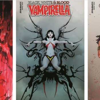 Vampirella Black, White & Blood Jae Lee Kickstarter Cover Gets $5000