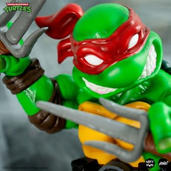 Raphael is Mondo’s Newest Teenage Mutant Ninja Turtles Soft Vinyl