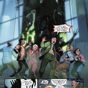 Interior preview page from ALIENS: WHAT IF #5 PHIL NOTO COVER