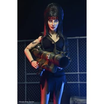 NECA Debuts Exclusive Commando Elvira Figure with Autograph