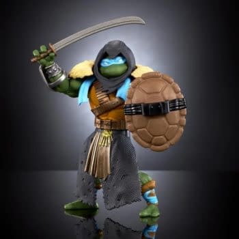 Leonardo Returns to Eternia with New Mattel TMNT of Grayskull Figure 