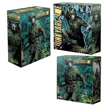 Geoff Johns &#038 Gary Franks Junkyard Joe Gets An Action Figure At SDCC