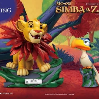 Beast Kingdom Debuts New Disney The Lion King Master Craft Statue 