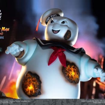 Star Ace Reveals Ghostbusters Burning Stay Puft Marshmallow Man
