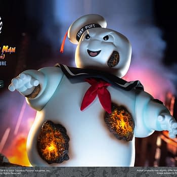 Star Ace Reveals Ghostbusters Burning Stay Puft Marshmallow Man