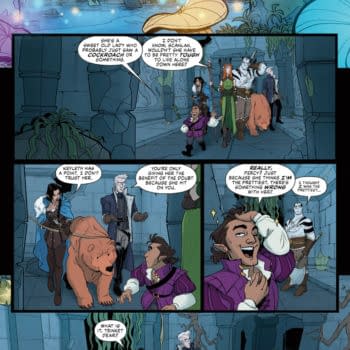 Interior preview page from CRITICAL ROLE: VOX MACHINA ORIGINS IV #3 DIANA SOUSA COVER