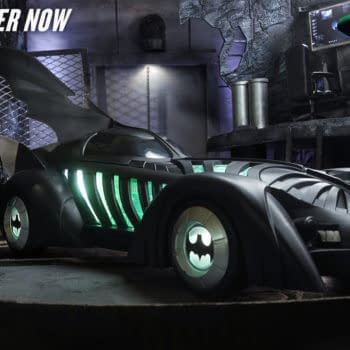 McFarlane Toys Unveils Pennyworth & Batmobile Batman Forever Set