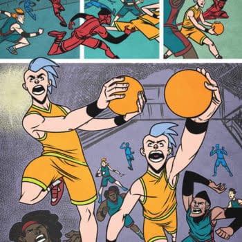 Basketball Werewolves in Block'd by Brian Hawkins & Ignacio Di Meglio