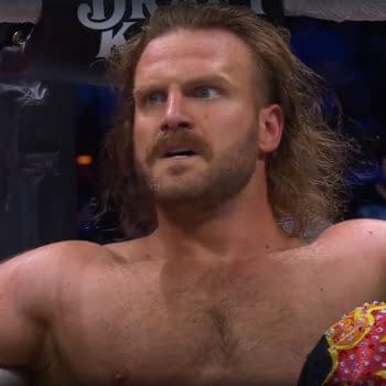 Hangman Adam Page fumes on AEW Dynamite