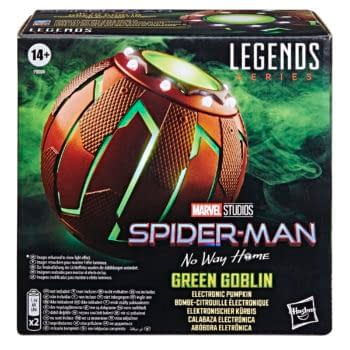 Build Up Your Green Goblin Arsenal with Hasbro’s Pumpkin Bomb Replica