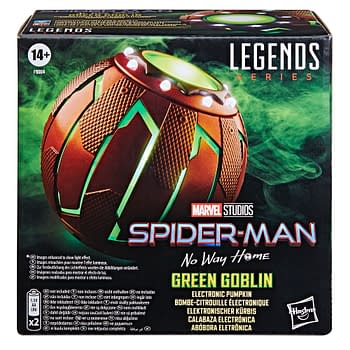 Build Up Your Green Goblin Arsenal with Hasbros Pumpkin Bomb Replica