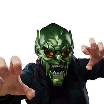 Become the Green Goblin with the New Marvel Legends Replica Helmet