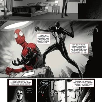 Interior preview page from SPIDER-MAN: BLACK SUIT AND BLOOD #1 LEINIL YU COVER
