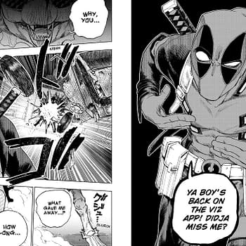 Deadpool Makes a Surprise Cameo Appearance in Secret Steward Manga