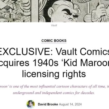 Vault Comics' License of Pep Shepard's Kid Maroon is Fake News