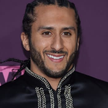 Colin Kaepernick arrives for the VH1's 3rd Annual 'Dear Mama: A Love Letter to Moms' on May 3, 2018 in Los Angeles, CA, photo by DFree/Shutterstock.com.