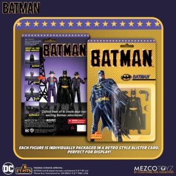 Mezco Toyz Debuts New 5 Points Batman (1989): Batmobile Vehicle 