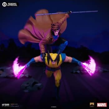 Gambit Charges Up Wolverine with New X-Men 97’ Iron Studios Statue 