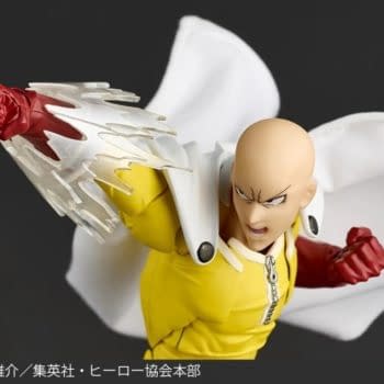 One-Punch Man Amazing Yamaguchi Revoltech Saitama Figure Revealed