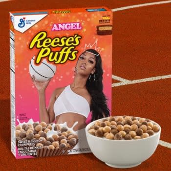 Angel Reese Takes Over The Reese's Puffs Box For Her Own Promotion