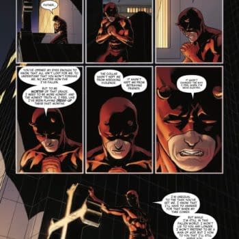 Interior preview page from DAREDEVIL #14 JOHN ROMITA JR. COVER
