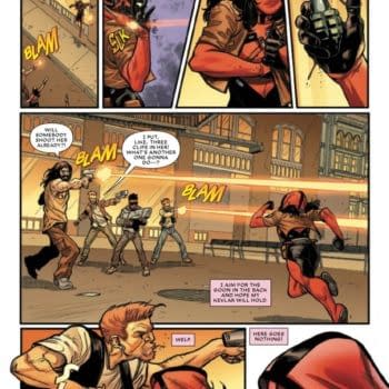 Interior preview page from DEADPOOL #7 TAURIN CLARKE COVER