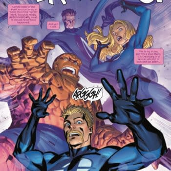 Interior preview page from FANTASTIC FOUR #25 JOSHUA CASSARA COVER