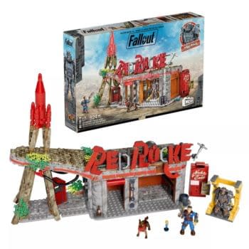 Build the Red Rocket Diner from Fallout with Mattel’s New MEGA Set