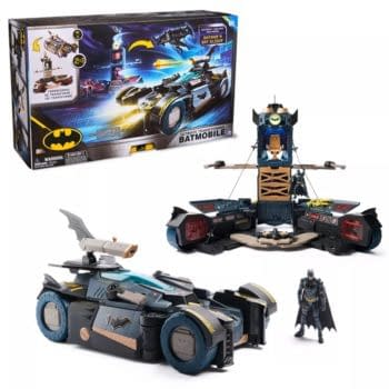 SpinMaster Reveals New DC Comics Batman Ultimate Batmobile Playset