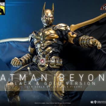 Limited Black & Gold Batman Beyond 1/6 Figure Debuts from Hot Toys