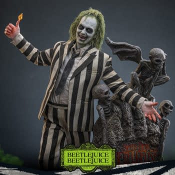 The Juice is Loose as Hot Toys Debuts New 1/6 Beetlejuice Figure