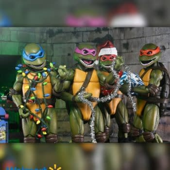 NECA Debuts Dimension X-Mas Teenage Mutant Ninja Turtles 4-Pack